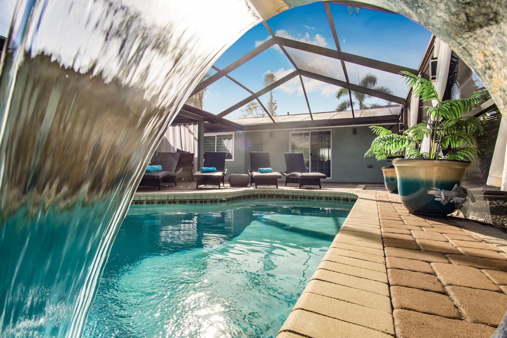Appartamento Luxury Zen Den With Heated Pool Just Off Siesta Key Sarasota Esterno foto